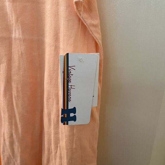 Vintage Havana Racerback Tank Top Peach Girls Size Large 14 NWT - Picture 4 of 8